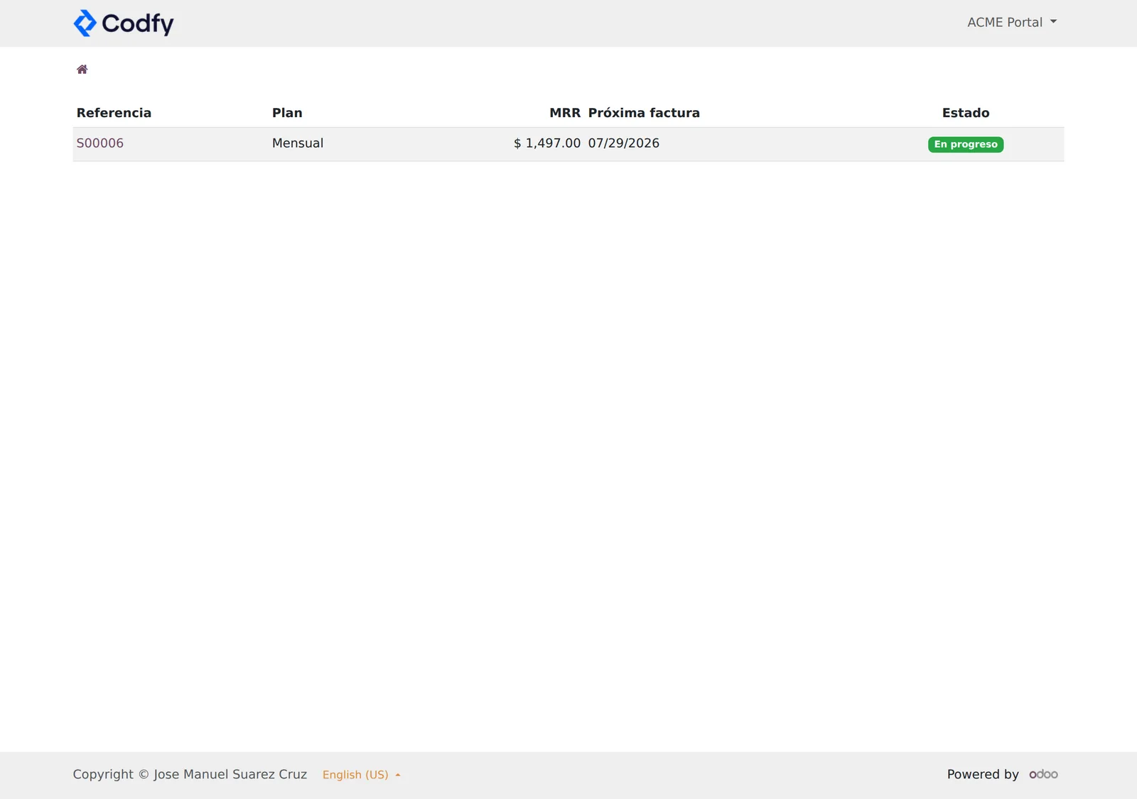 Portal: lista